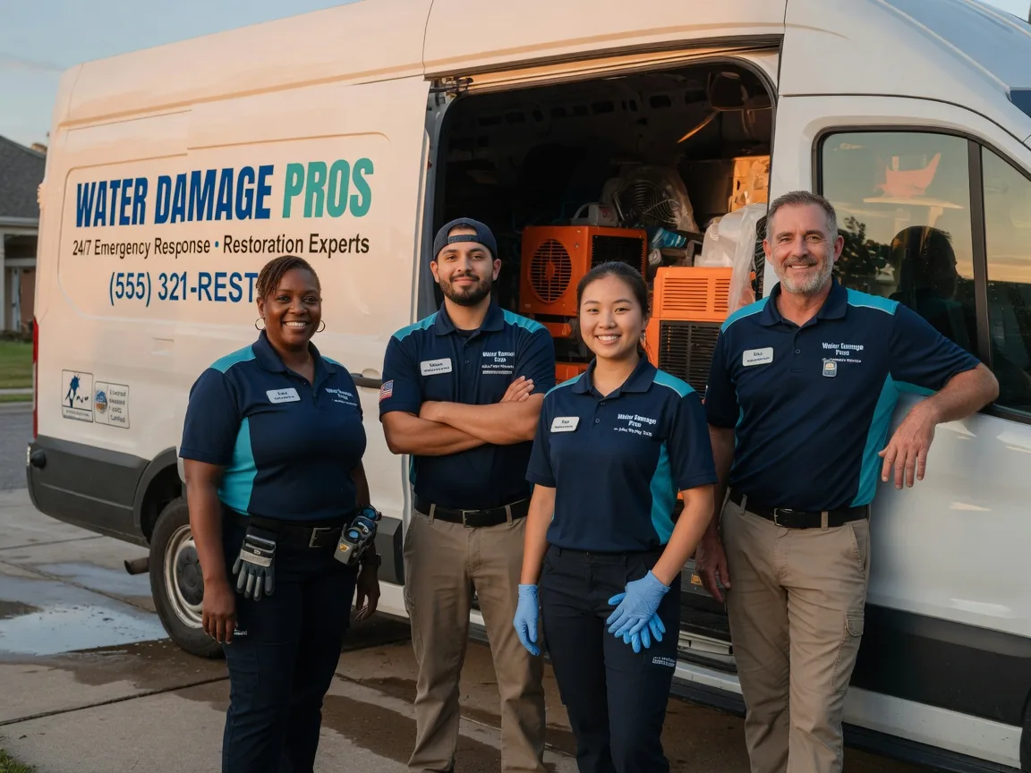 Water Damage Restoration company in Dow, IL
