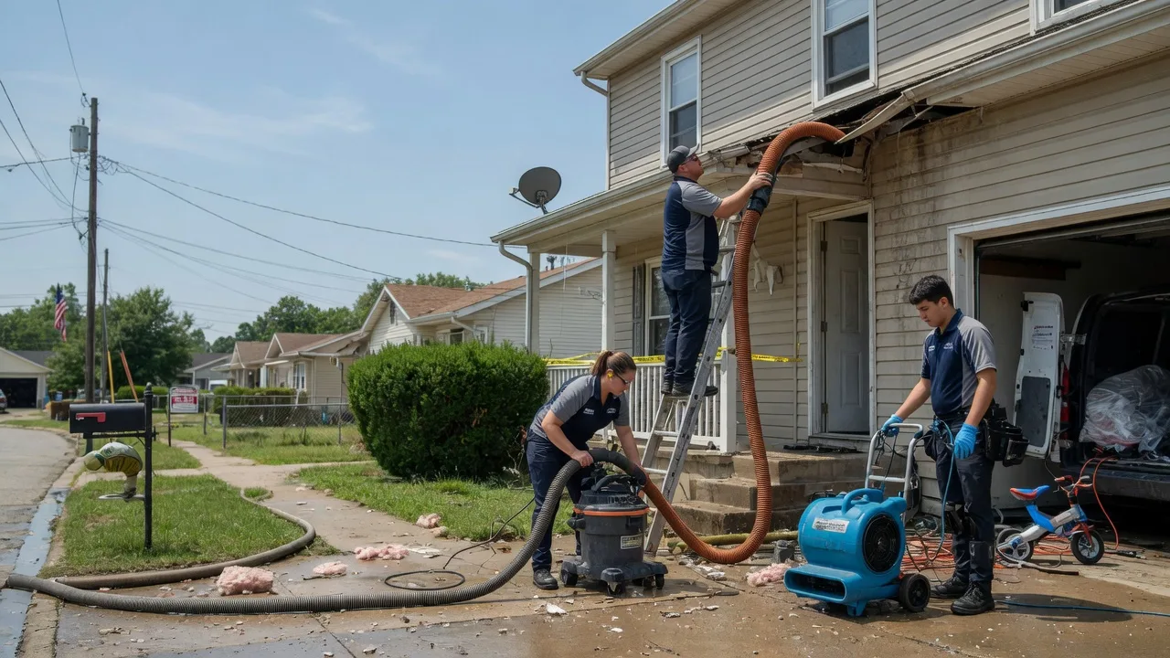 Water Damage Restoration in Dow, IL near me